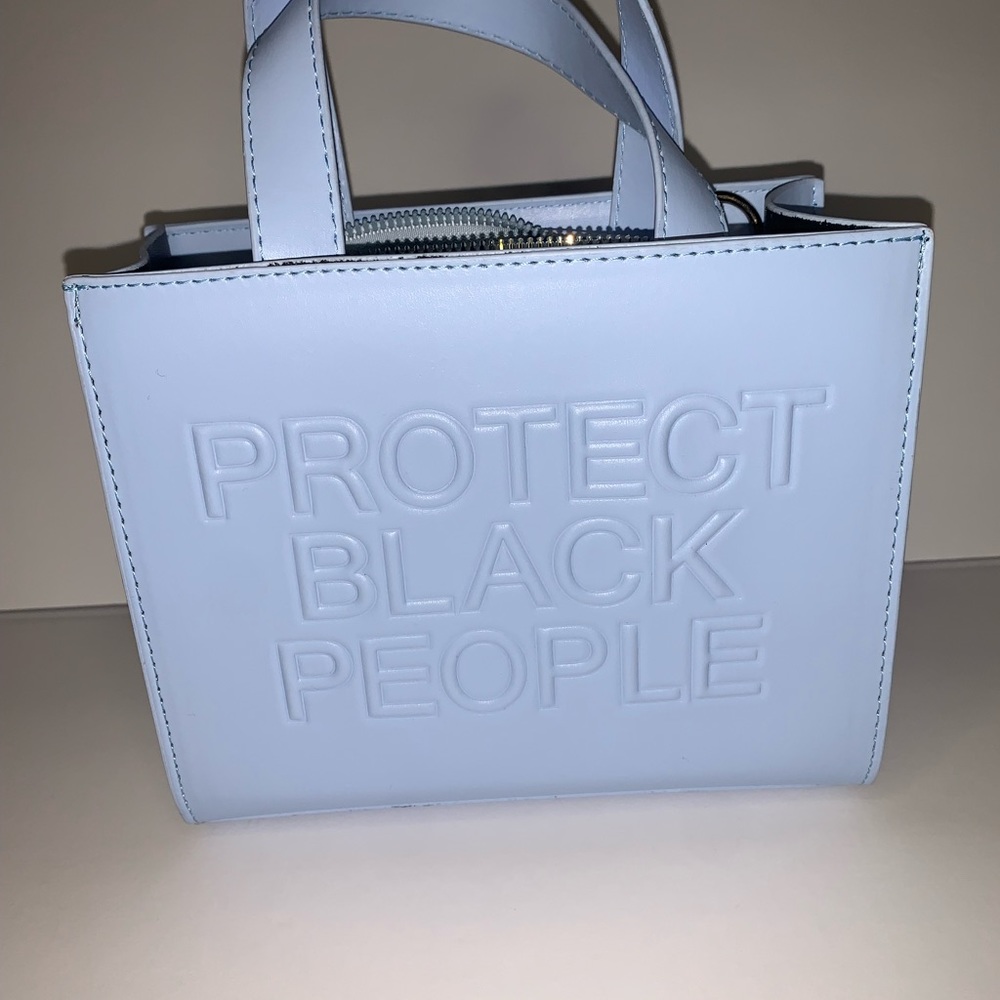 Blue crossbody